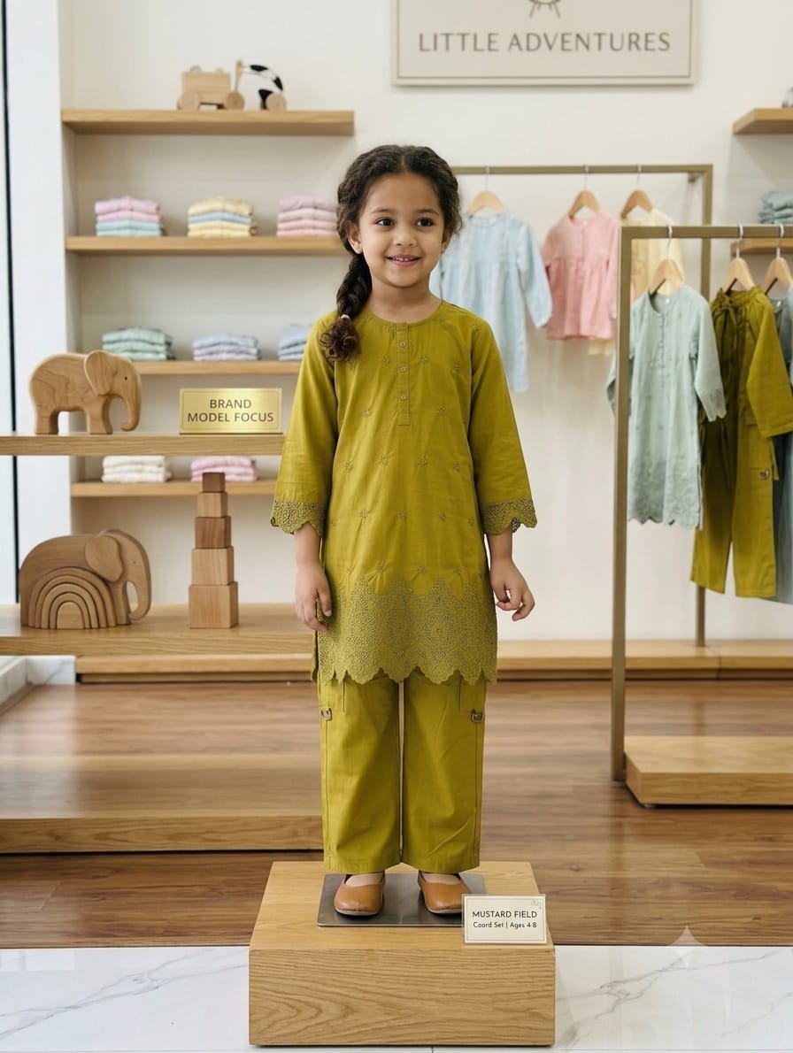Parrot Green with cargo trousers